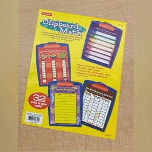 Lakeshore Clipboard Math Set